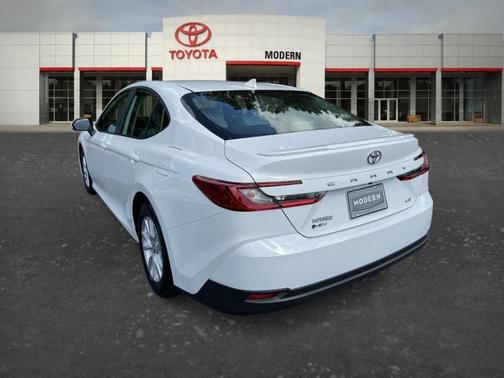 White 2025 Toyota Camry LE