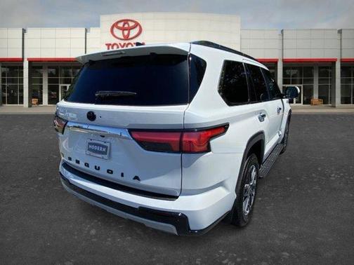 White 2024 Toyota Sequoia Limited