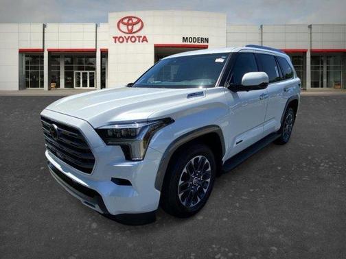 White 2024 Toyota Sequoia Limited