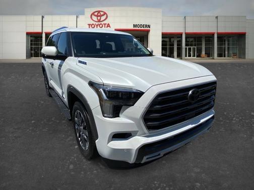 White 2024 Toyota Sequoia Limited