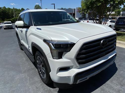 White 2024 Toyota Sequoia Limited