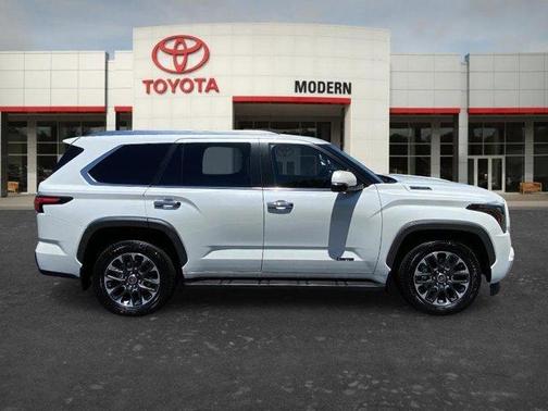 White 2024 Toyota Sequoia Limited