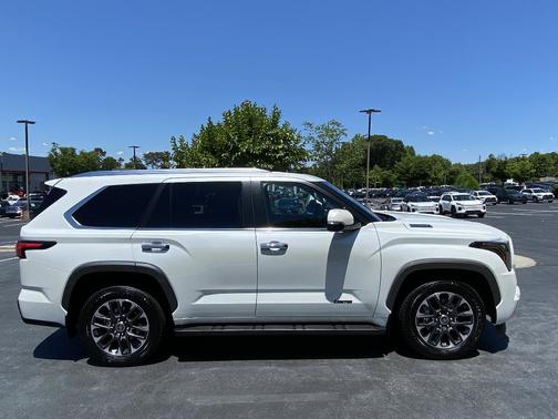White 2024 Toyota Sequoia Limited
