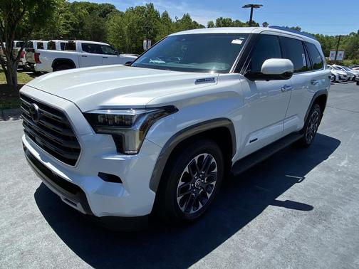 White 2024 Toyota Sequoia Limited