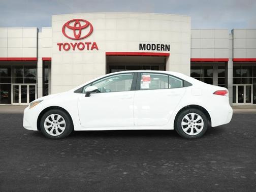 White 2026 Toyota Corolla LE