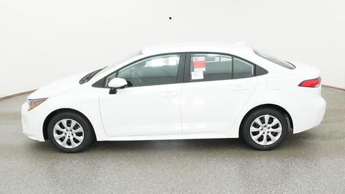 White 2026 Toyota Corolla LE