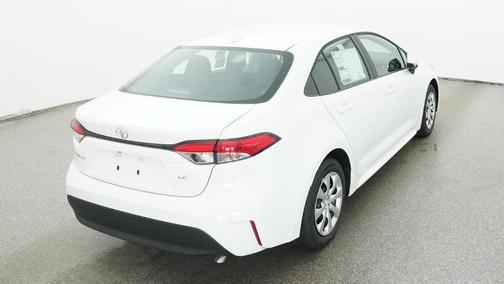 White 2026 Toyota Corolla LE
