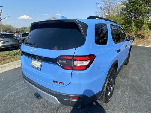 Blue 2025 Honda Pilot TrailSport