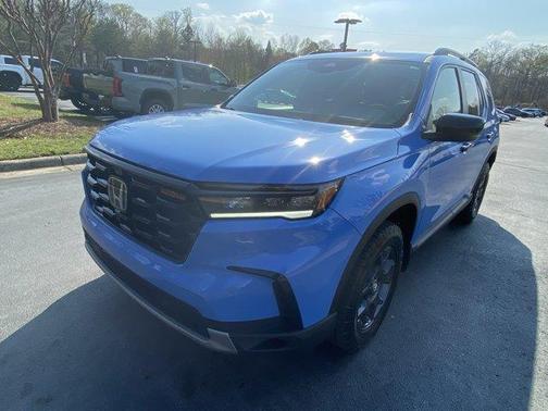 Blue 2025 Honda Pilot TrailSport