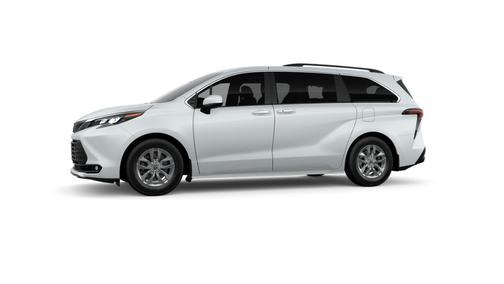White 2026 Toyota Sienna XLE 8 Passenger