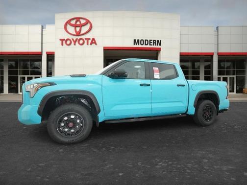 Blue 2026 Toyota Tundra Hybrid TRD Pro