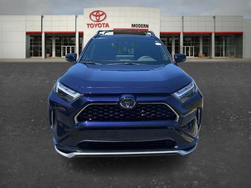 Blue 2025 Toyota RAV4 Plug-In Hybrid XSE
