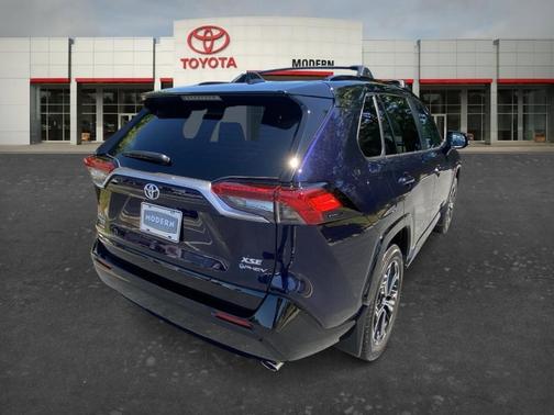 Blue 2025 Toyota RAV4 Plug-In Hybrid XSE