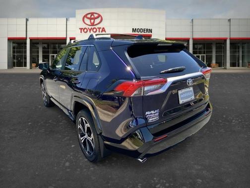 Blue 2025 Toyota RAV4 Plug-In Hybrid XSE