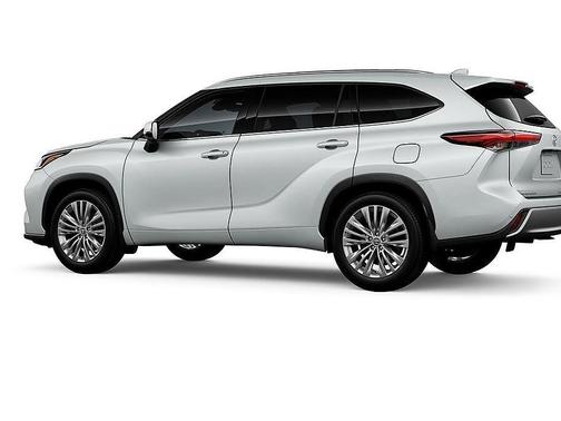White 2026 Toyota Highlander Platinum