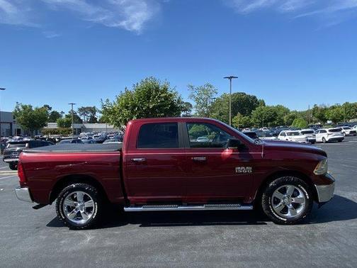 Red 2018 RAM 1500 Big Horn