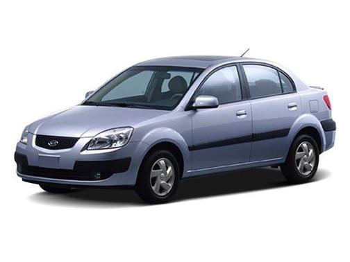 White 2009 Kia Rio LX