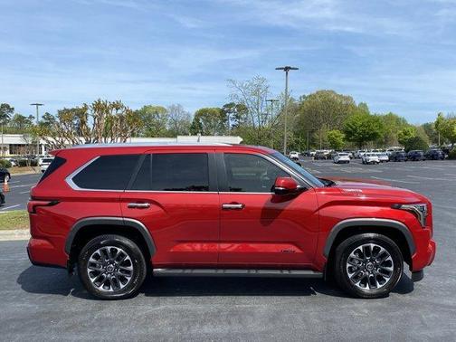 Red 2024 Toyota Sequoia Limited