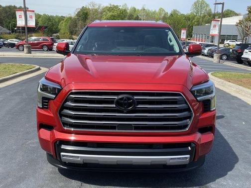 Red 2024 Toyota Sequoia Limited