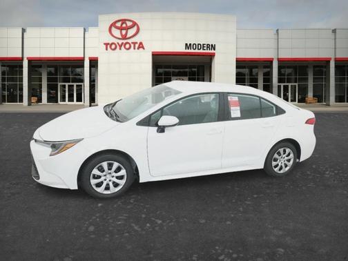 White 2026 Toyota Corolla LE