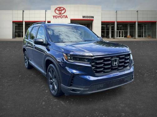Blue 2025 Honda Pilot Sport