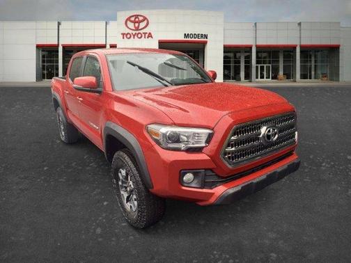 Red 2017 Toyota Tacoma TRD Off Road