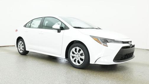 White 2026 Toyota Corolla LE