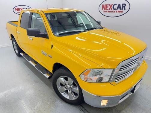 Yellow 2016 RAM 1500 SLT