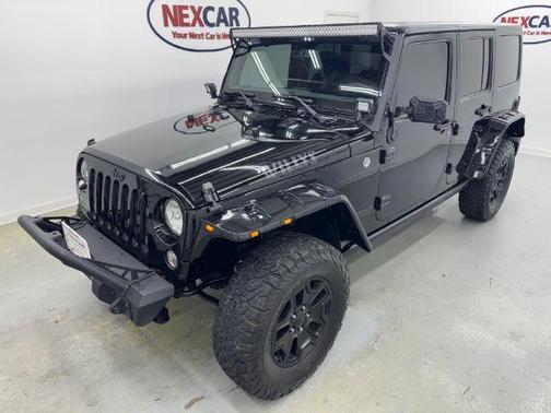 Black 2015 Jeep Wrangler Unlimited Sport