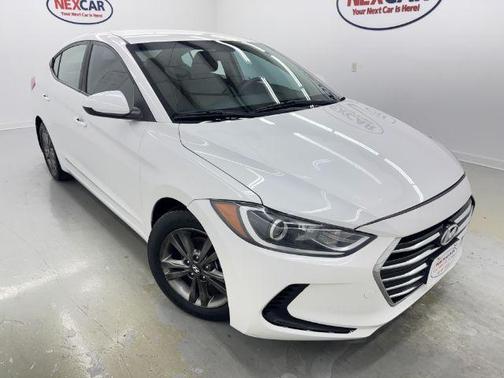 Quartz White Pearl 2018 Hyundai ELANTRA SEL
