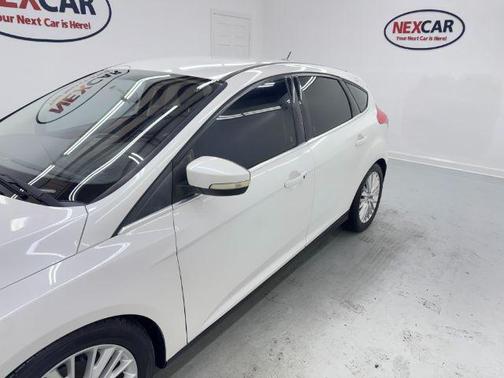 White 2016 Ford Focus Titanium