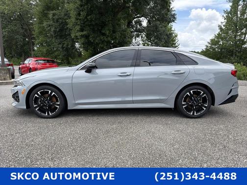 Wolf Gray 2021 Kia K5 GT-Line