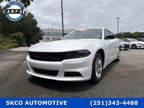 White Knuckle Clearcoat 2023 Dodge Charger SXT