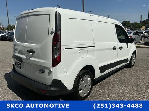 Frozen White 2022 Ford Transit Connect XLT