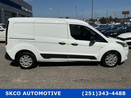 Frozen White 2022 Ford Transit Connect XLT
