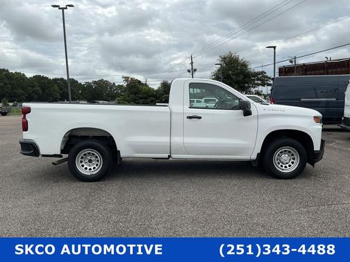 Summit White 2021 Chevrolet Silverado 1500 WT