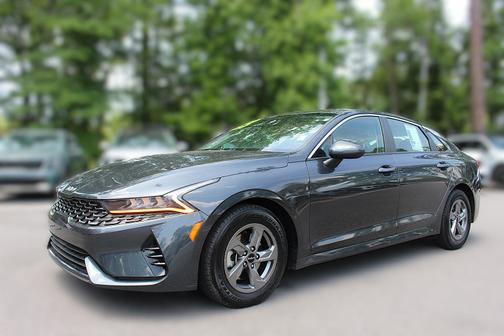 Gray 2023 Kia K5 LXS