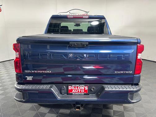 Northsky Blue Metallic 2022 Chevrolet Silverado 1500 Custom
