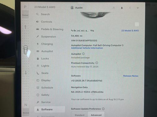 2023 Tesla Model S Standard Range