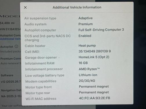 2023 Tesla Model S Standard Range