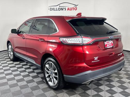 Ruby Red Metallic 2018 Ford Edge Titanium