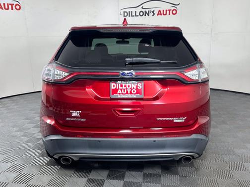 Ruby Red Metallic 2018 Ford Edge Titanium