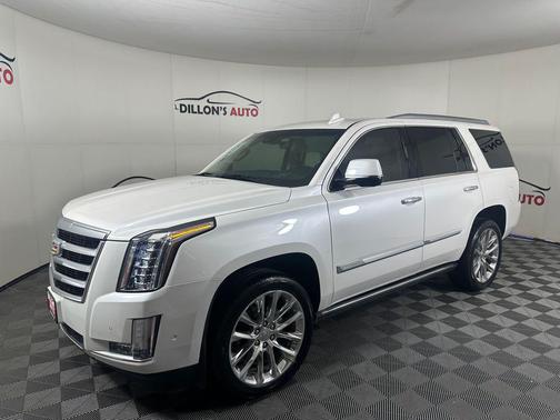Crystal White Tricoat 2019 Cadillac Escalade Premium Luxury