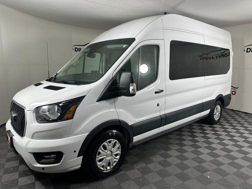 Oxford White 2024 Ford Transit-350 XLT