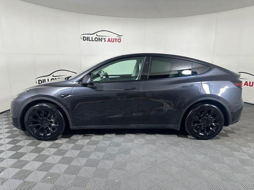 Stealth Grey 2025 Tesla Model Y Long Range Dual Motor All-Wheel Drive