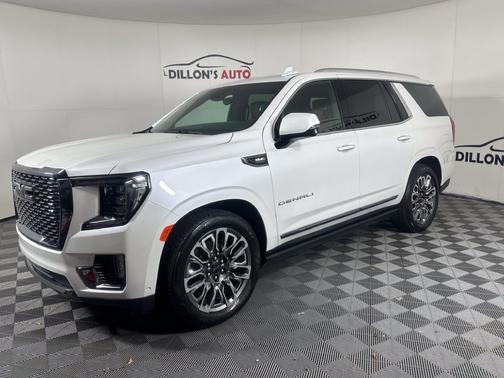 White Frost Tricoat 2023 GMC Yukon Denali Ultimate