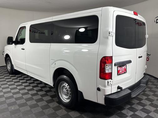 Glacier White 2017 Nissan NV Passenger NV3500 HD S
