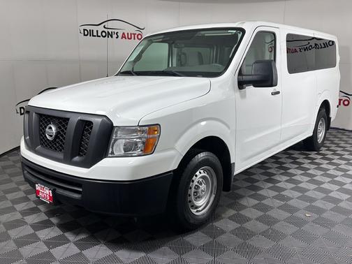 Glacier White 2017 Nissan NV Passenger NV3500 HD S