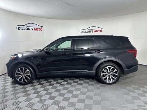 Agate Black Metallic 2021 Ford Explorer ST