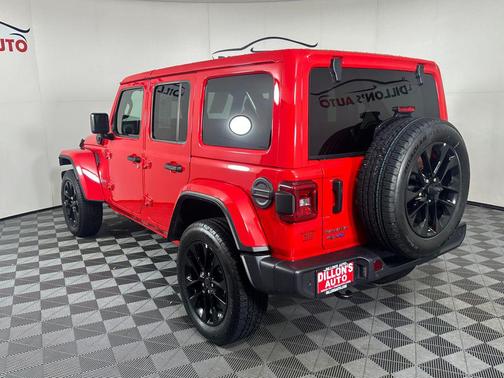 Firecracker Red Clearcoat 2025 Jeep Wrangler 4xe Sahara